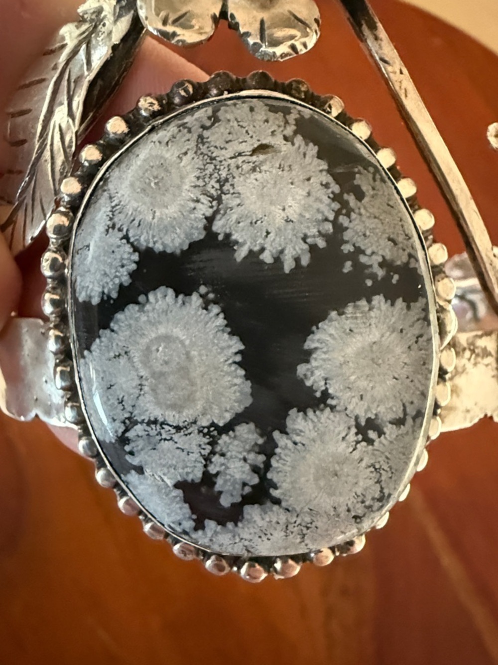 Signed Navajo Artist Bill Kirkham Sterling Silver Cuff Bracelet - Picture 8 of 14